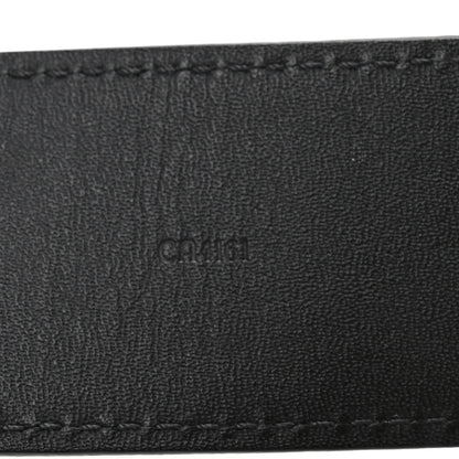 Louis Vuitton Damier Graphite LV Initiales 95 38 Belt 6 of 7