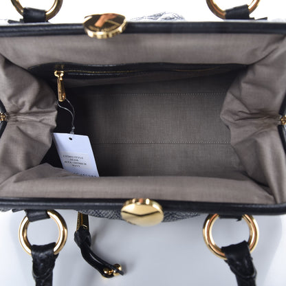 Marc Jacobs Juta Ostrich Stam Tote Navy 5 of 8