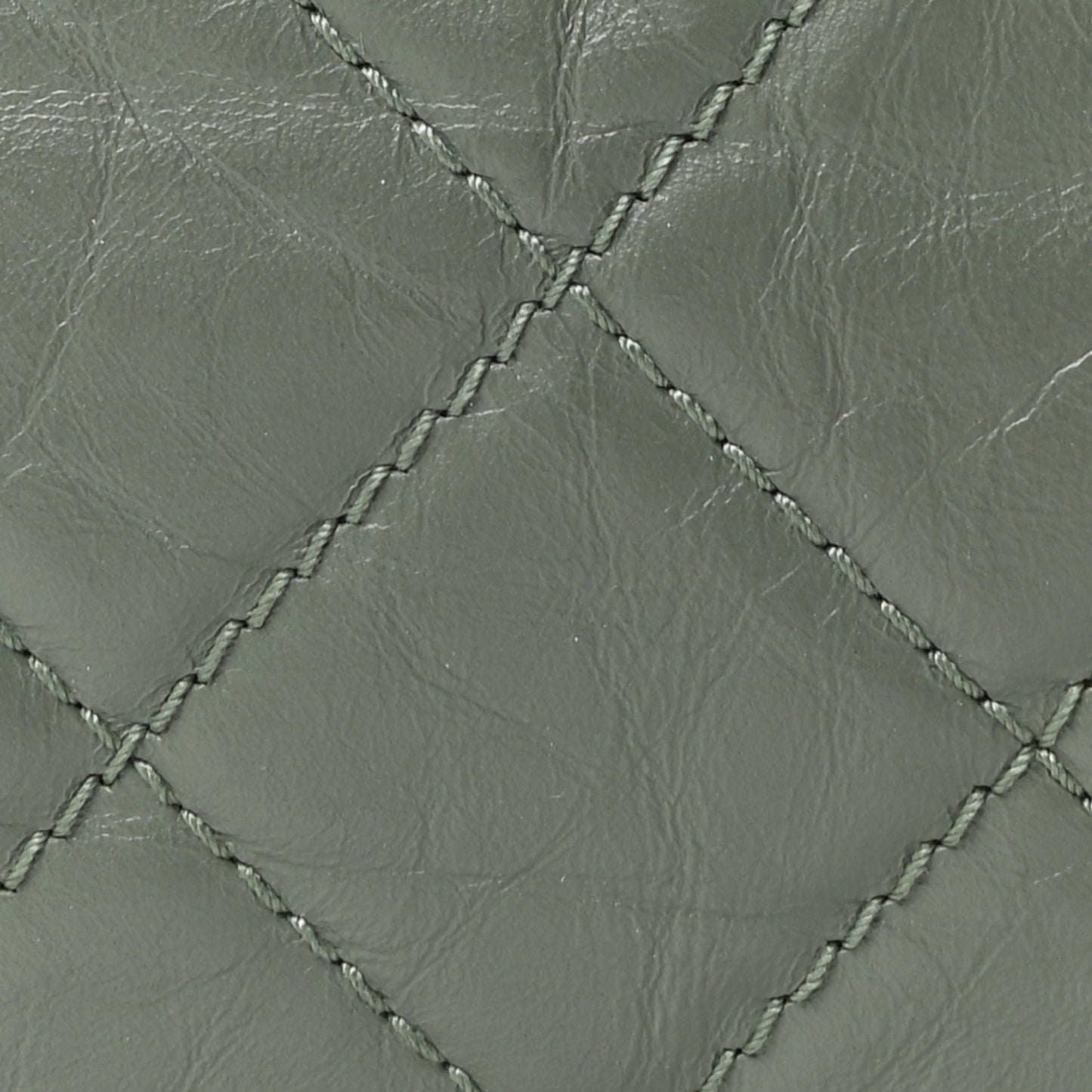 Aged Calfskin Quilted Small Gabrielle Backpack Green