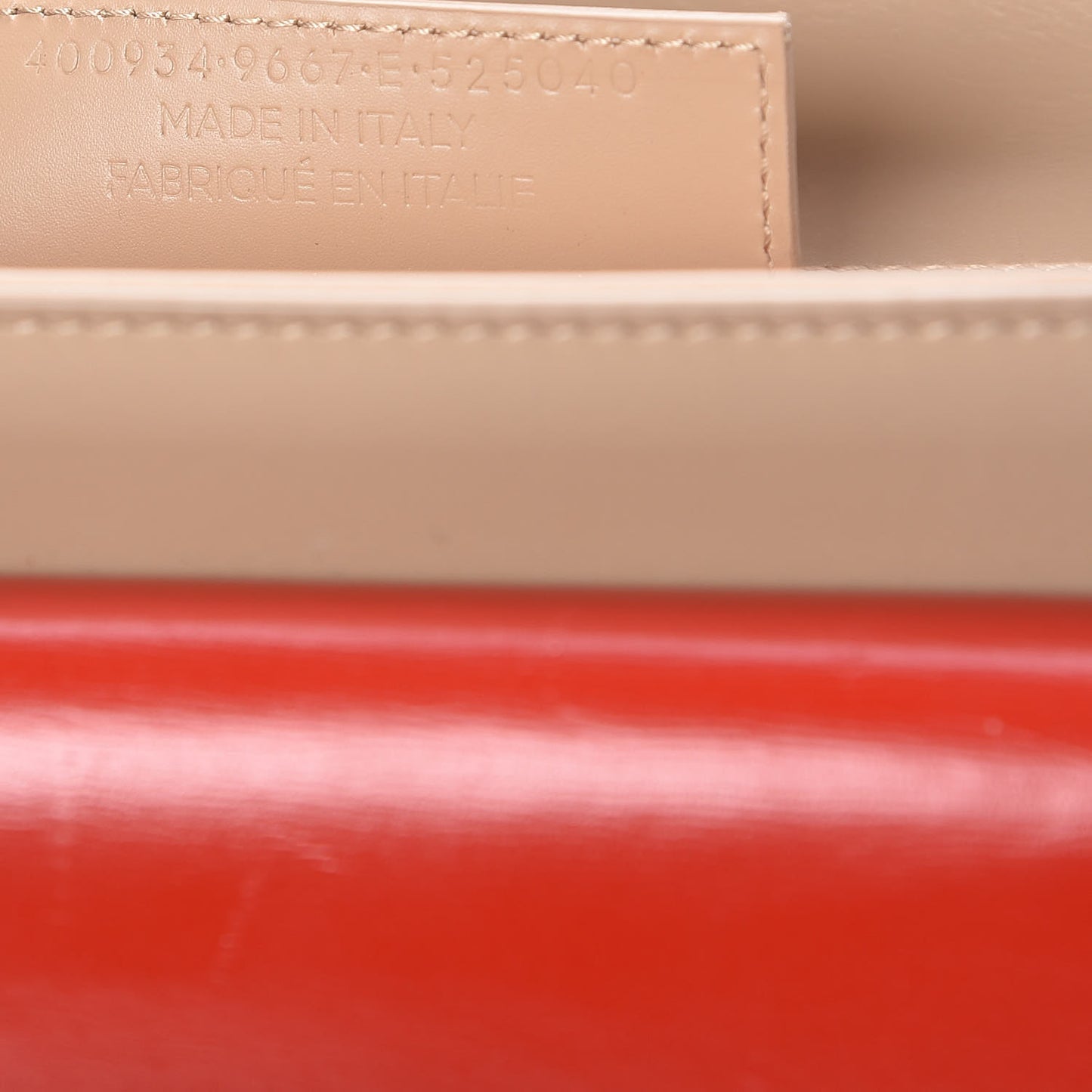 Calfskin Bal58 Shoulder Bag Red