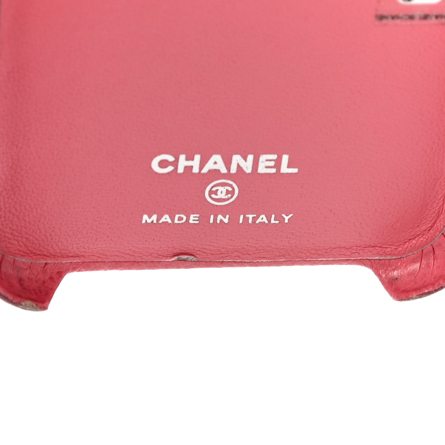 Chanel Caviar Quilted iPhone 11 Tech Case Pink 5 of 22