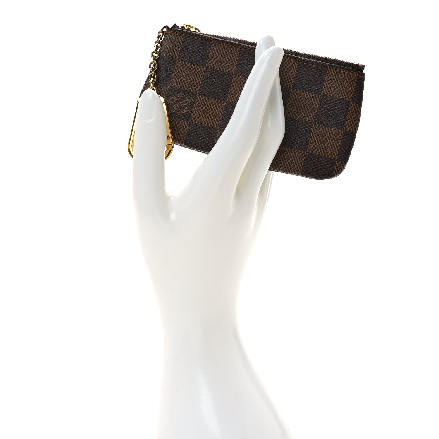 Louis Vuitton Damier Ebene Key Pouch 2 of 6