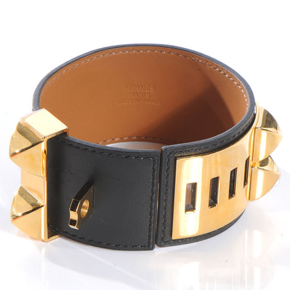 Hermes Chamonix Collier de Chien CDC Bracelet Black Small 4 of 7