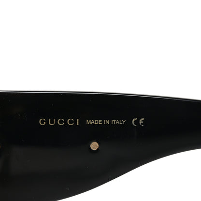 Gucci Acetate Round Frame Sunglasses GG0177S Brown 5 of 7