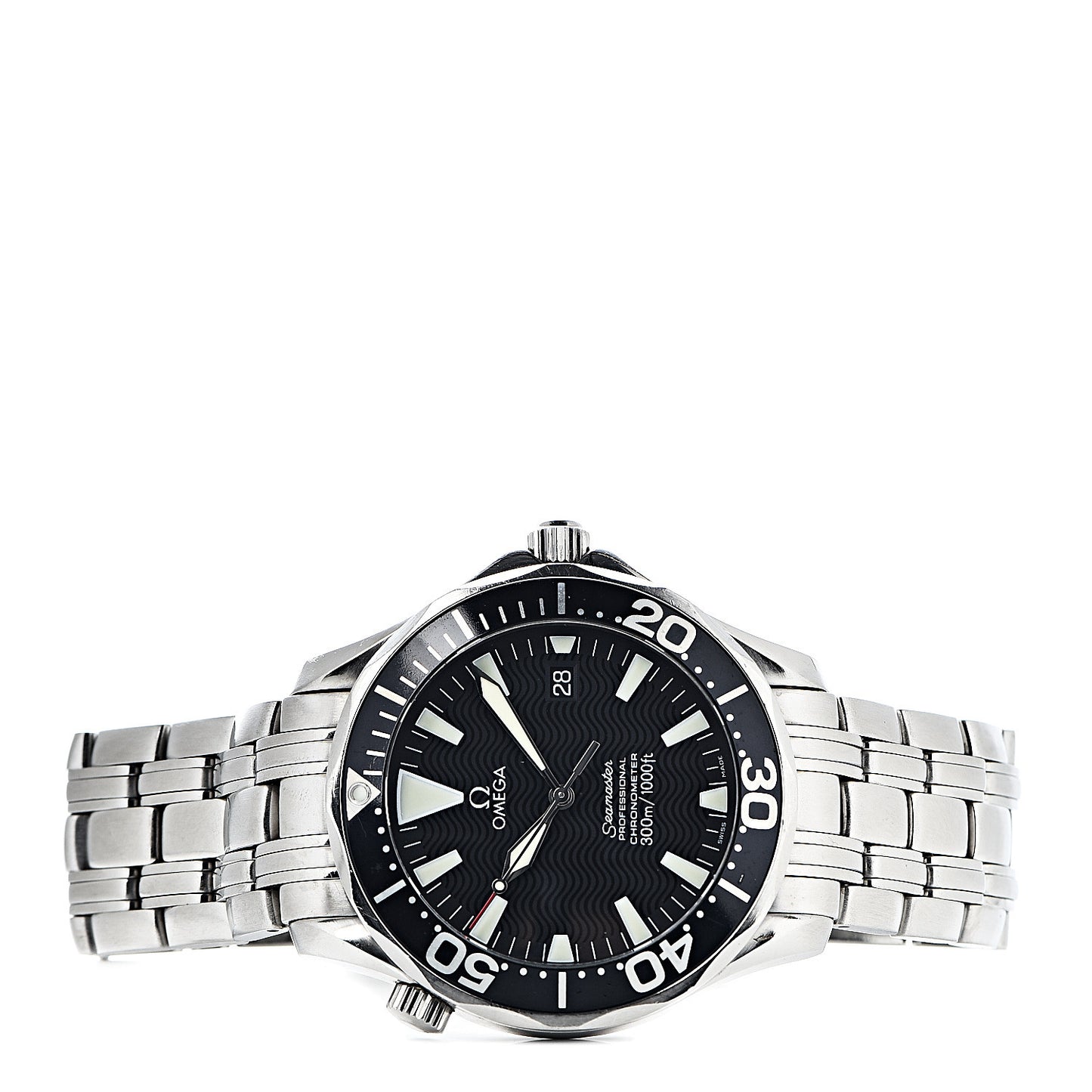 Stainless Steel 42mm Seamaster Professional Chronometer Automatic Watch Black 2054.50.00