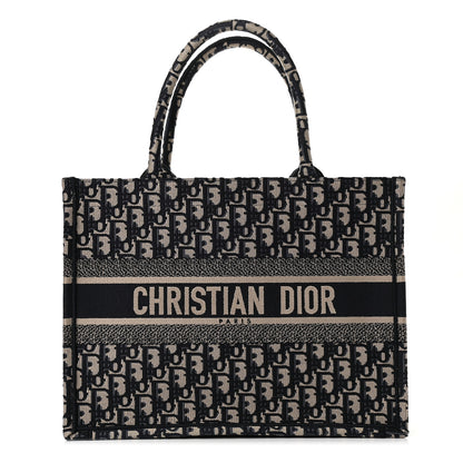 Christian Dior Oblique Medium Book Tote Blue Multicolor 1 of 9