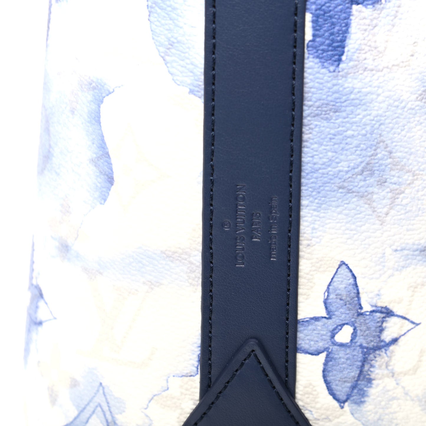 Monogram Watercolor New Tote GM Blue