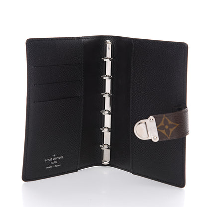 Louis Vuitton Monogram Koala Small Ring Agenda Cover Black 4 of 5
