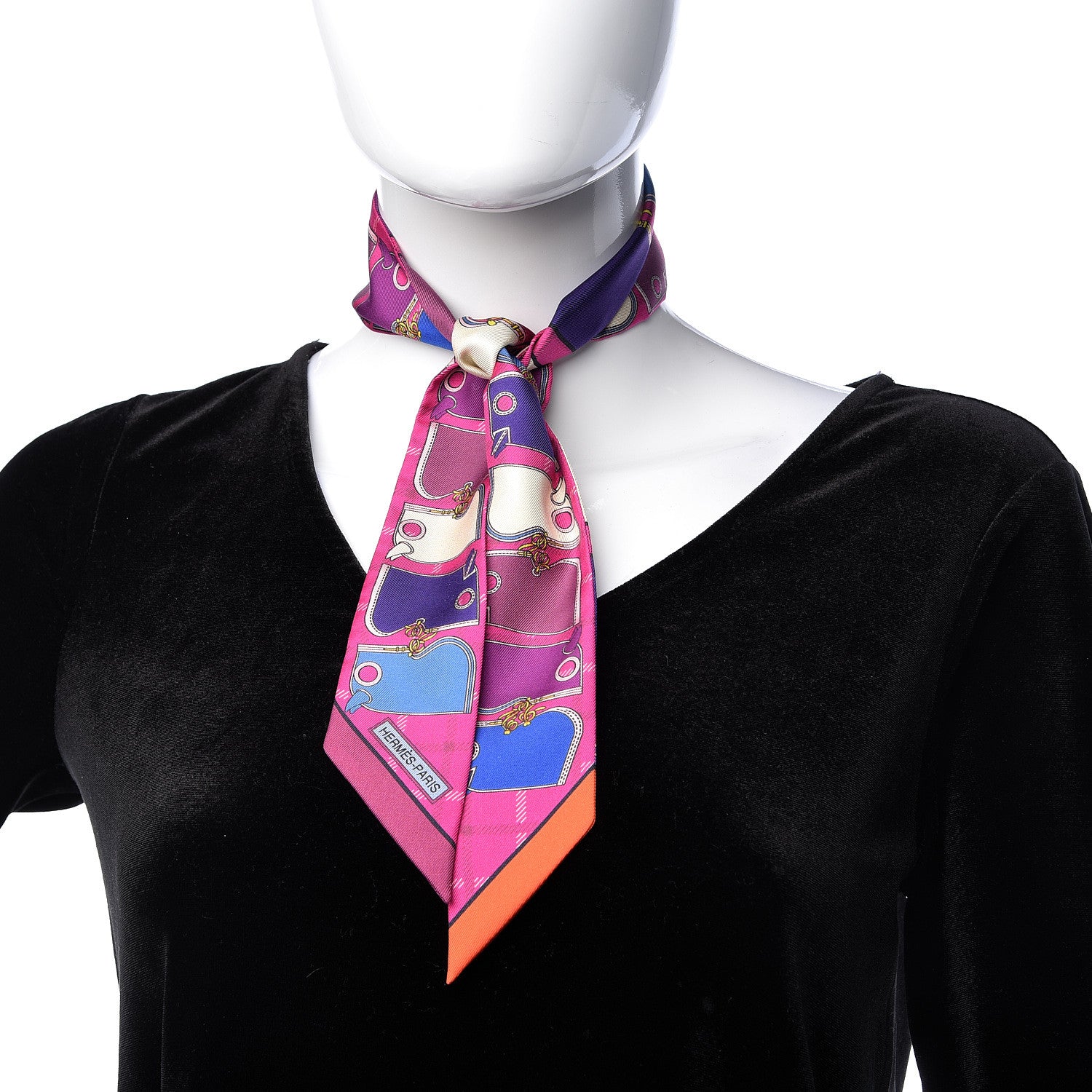 Hermes Silk Camails Twilly 2 of 5