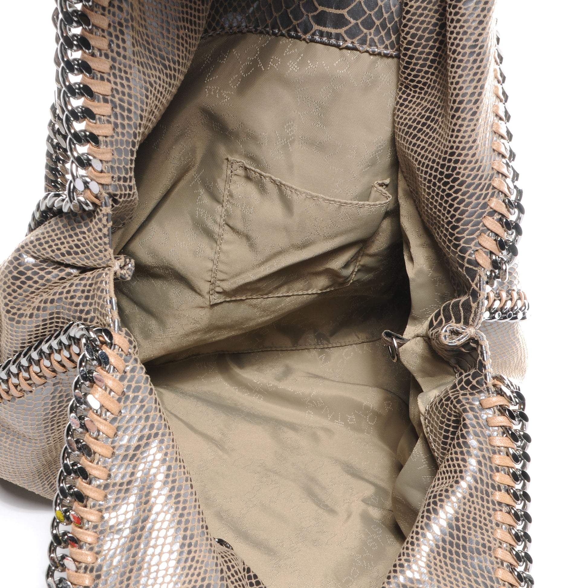 Stella McCartney Faux Python Large Falabella Tote 6 of 7