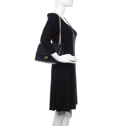 Chanel Aged Calfskin Quilted 2.55 Reissue 226 Flap Black 2 of 10