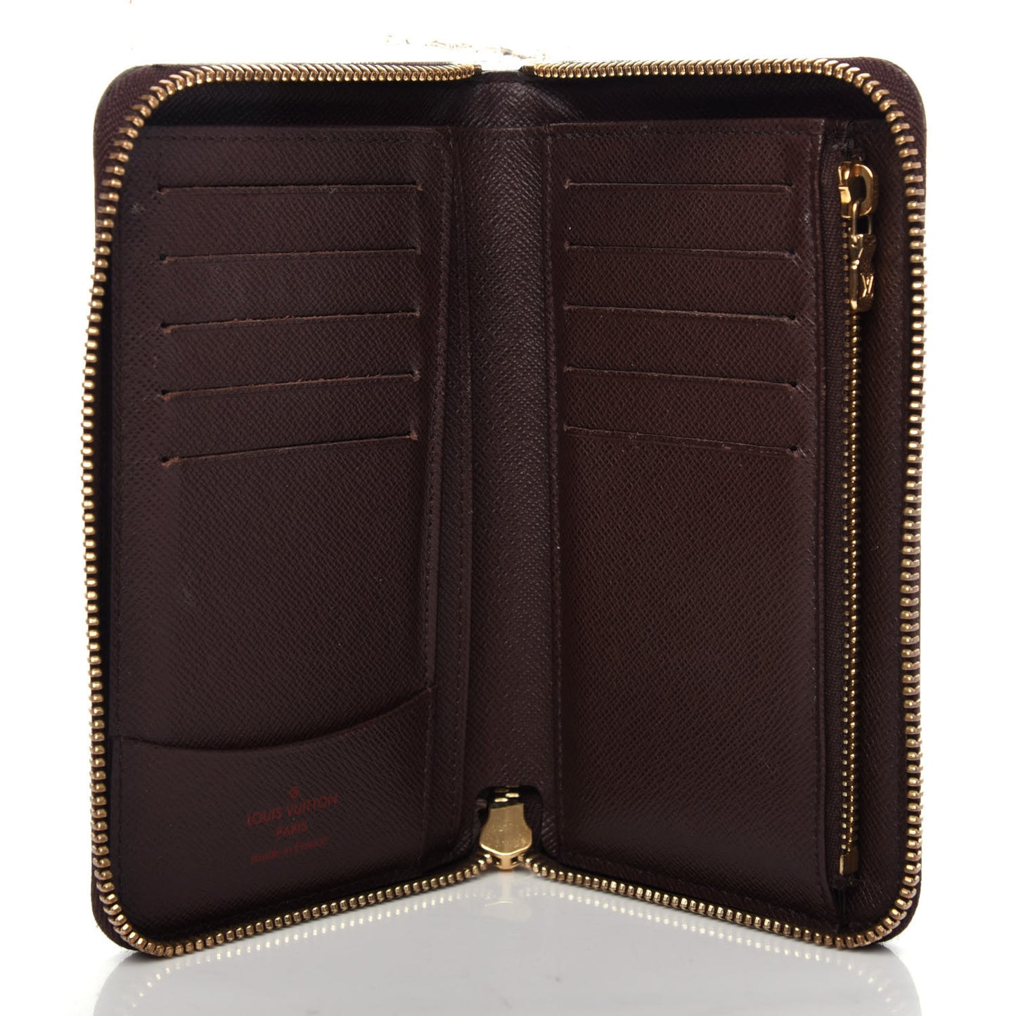 Damier Ebene Zippy Compact Wallet