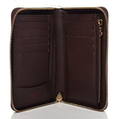 Louis Vuitton Damier Ebene Zippy Compact Wallet 5 of 8