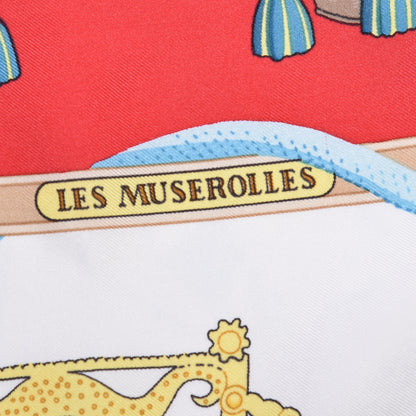 Hermes Silk Les Muserolles Scarf 90 6 of 6