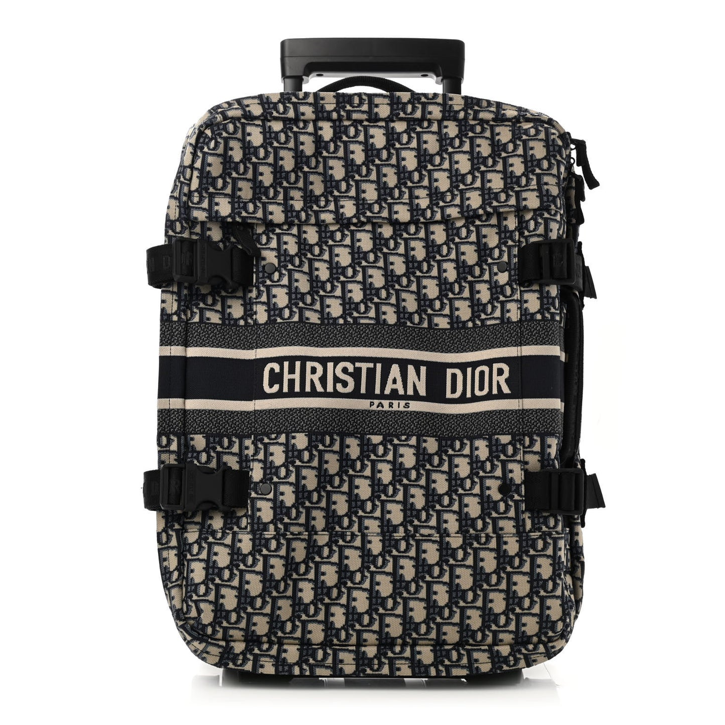 Oblique Small DiorTravel Suitcase Blue
