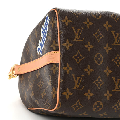 Louis Vuitton Monogram Patches Speedy Bandouliere 30 9 of 10
