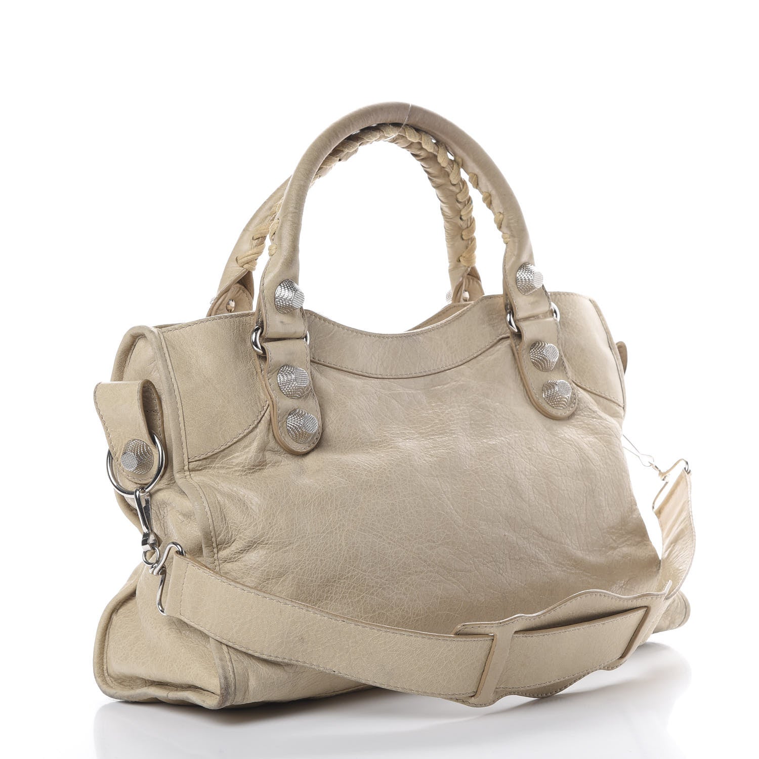 Balenciaga Agneau Giant 21 Silver Hardware City Praline 2 of 25