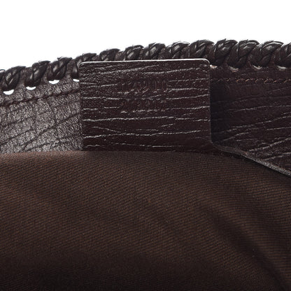 Gucci Monogram Large Horsebit Chain Hobo Dark Brown 7 of 9