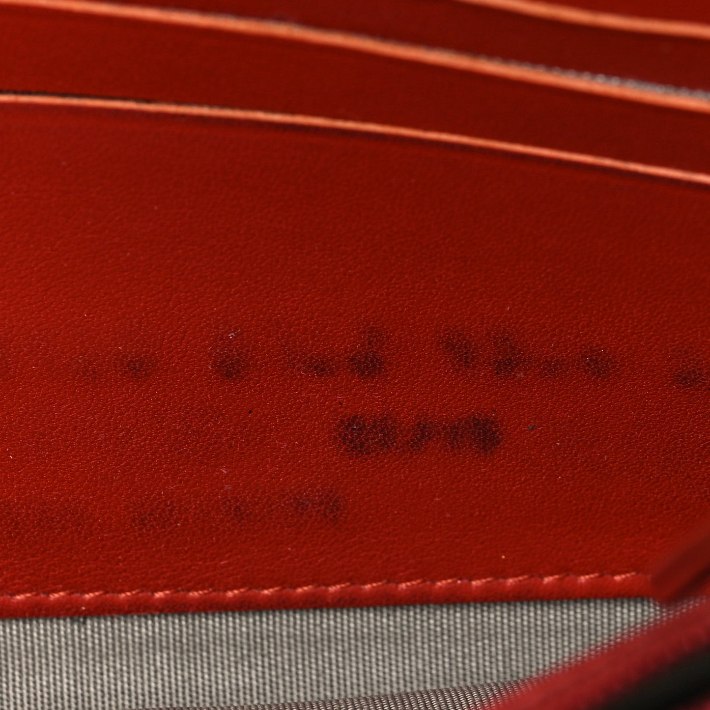 Caviar Timeless CC Large Flap Wallet Red