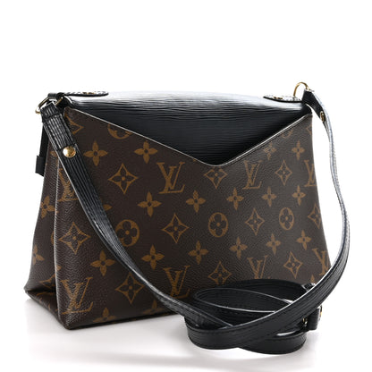 Louis Vuitton Epi Monogram Saint Michel Black 3 of 10