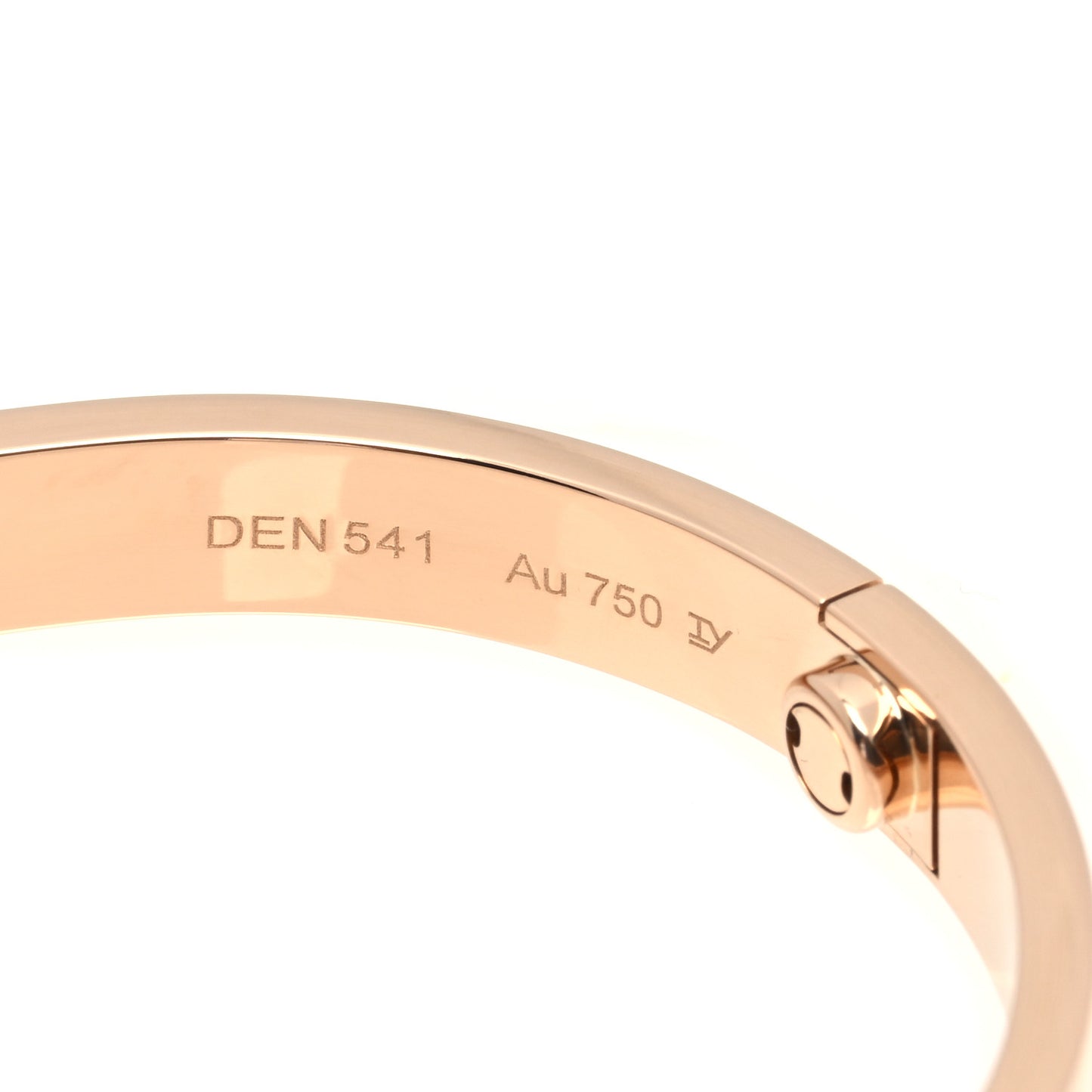 18K Pink Gold LOVE Bracelet 16