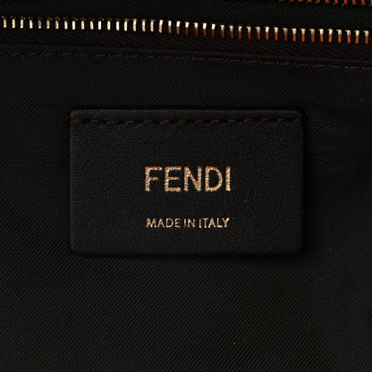 Fendi Nappa FF 1974 Embossed Small Boston Rosa Fluo 6 of 12