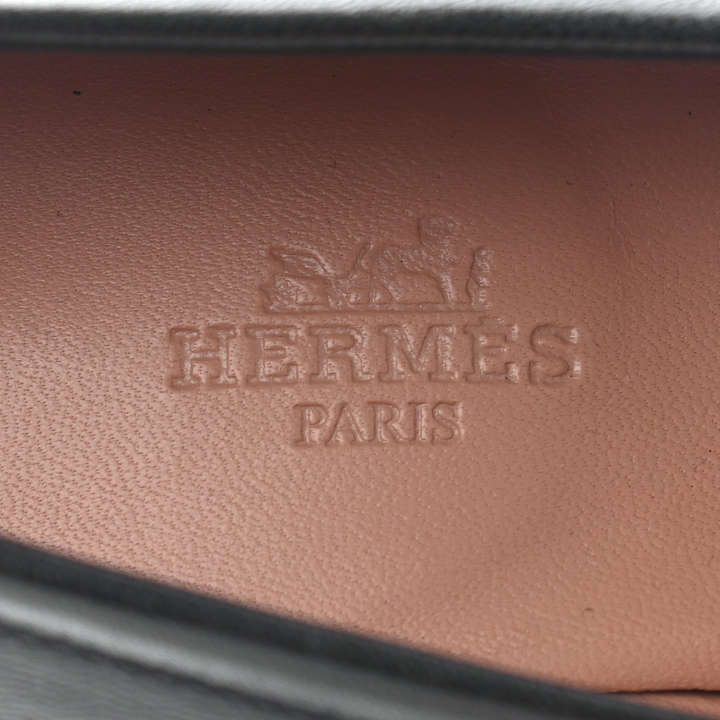 Goatskin Paris Loafers 36.5 Black