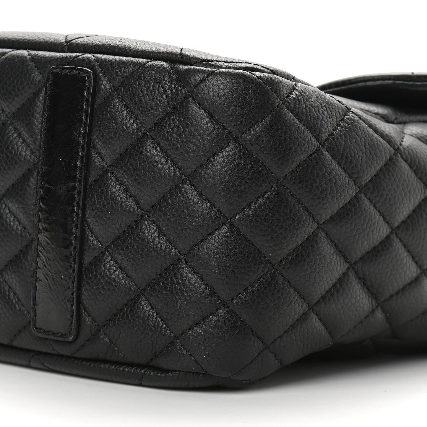 Caviar Quilted Coco Casual Flap Black