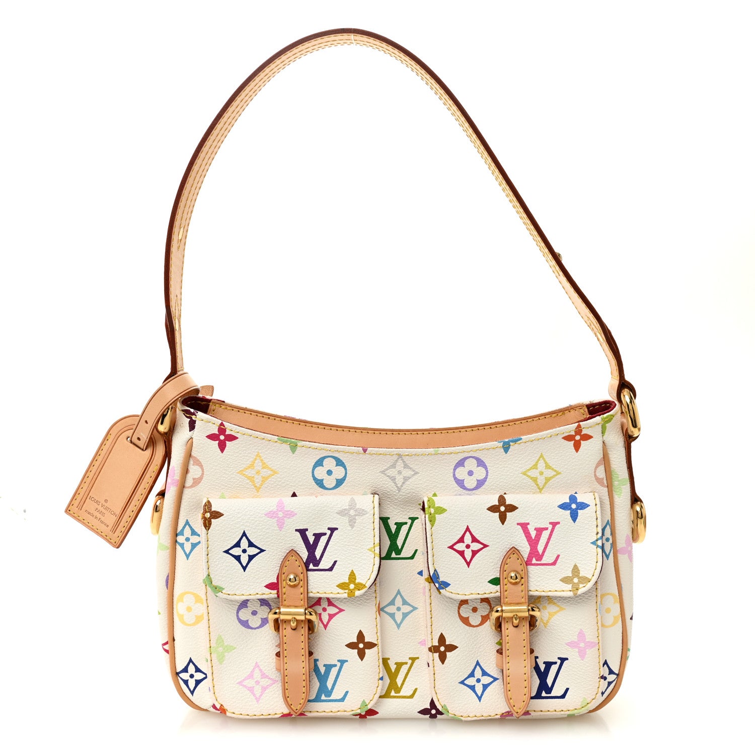 Louis Vuitton Monogram Multicolor Lodge PM White 1 of 10