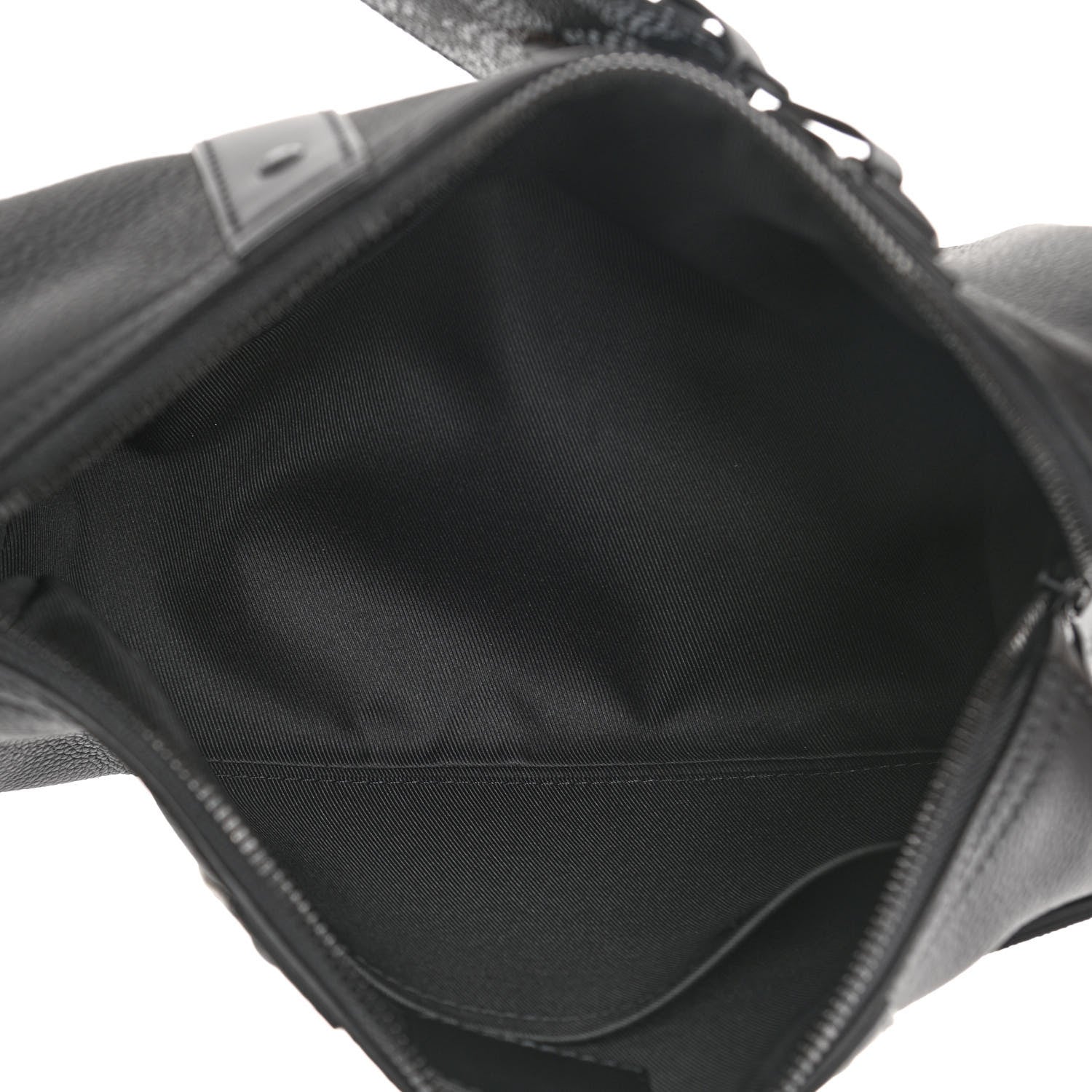 Louis Vuitton Calfskin Damier Distorted City Keepall Black 5 of 10