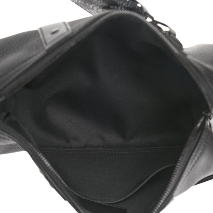 Louis Vuitton Calfskin Damier Distorted City Keepall Black 5 of 10