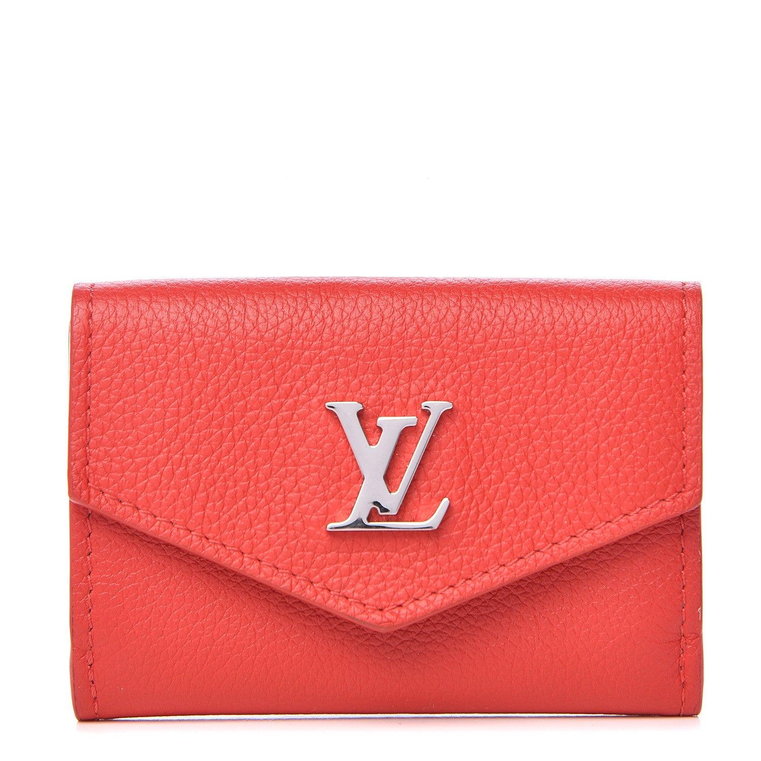 Louis Vuitton Calfskin Lockmini Wallet Kabuki 1 of 7