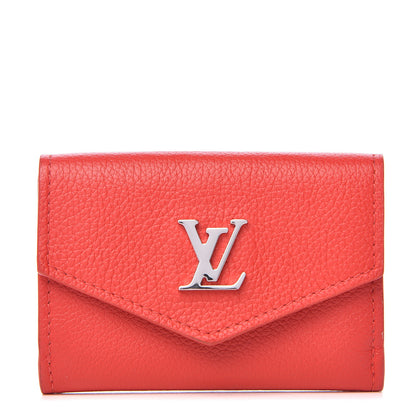 Louis Vuitton Calfskin Lockmini Wallet Kabuki 1 of 7