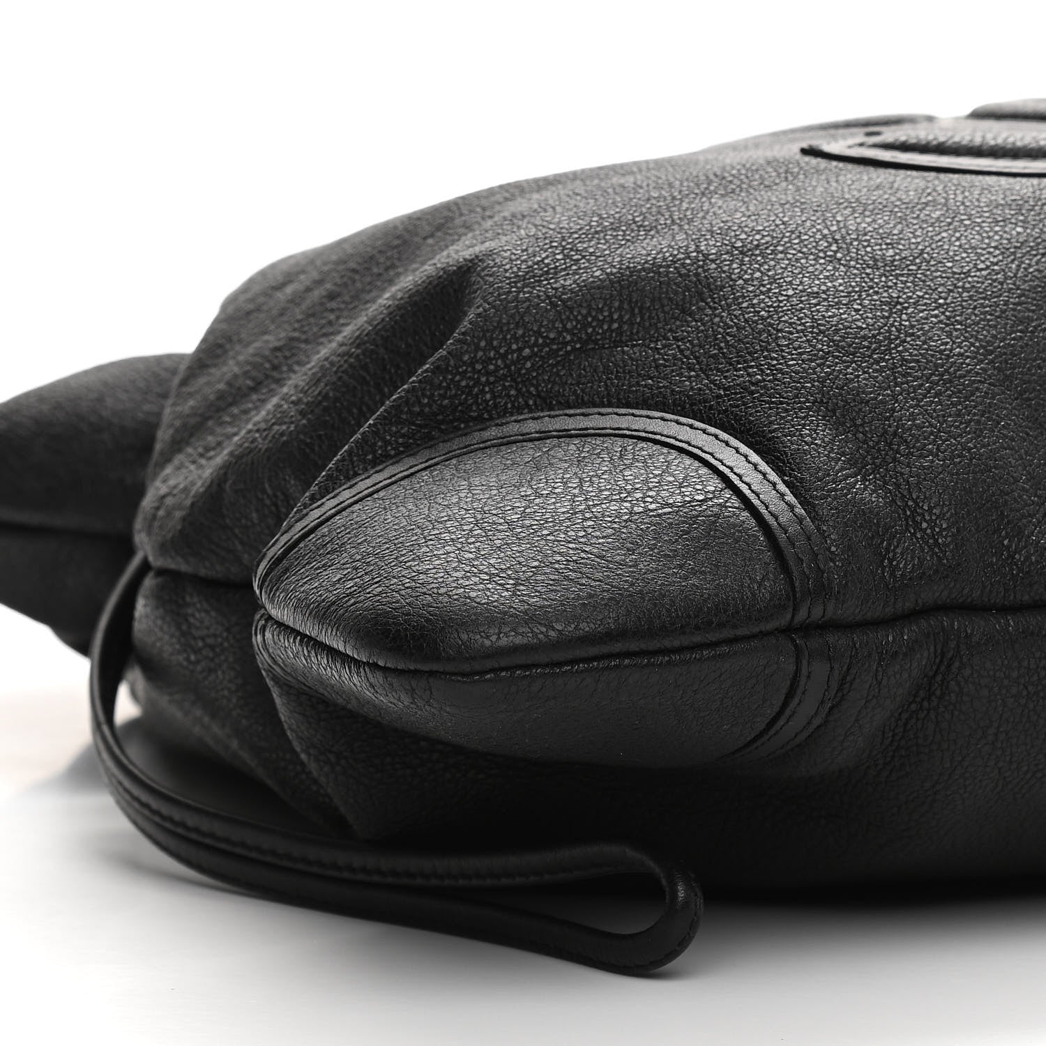 Chanel Calfskin CC Shoulder Bag Black 9 of 11