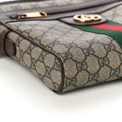 Gucci GG Supreme Monogram Web Small Ophidia Messenger Bag Brown 10 of 16