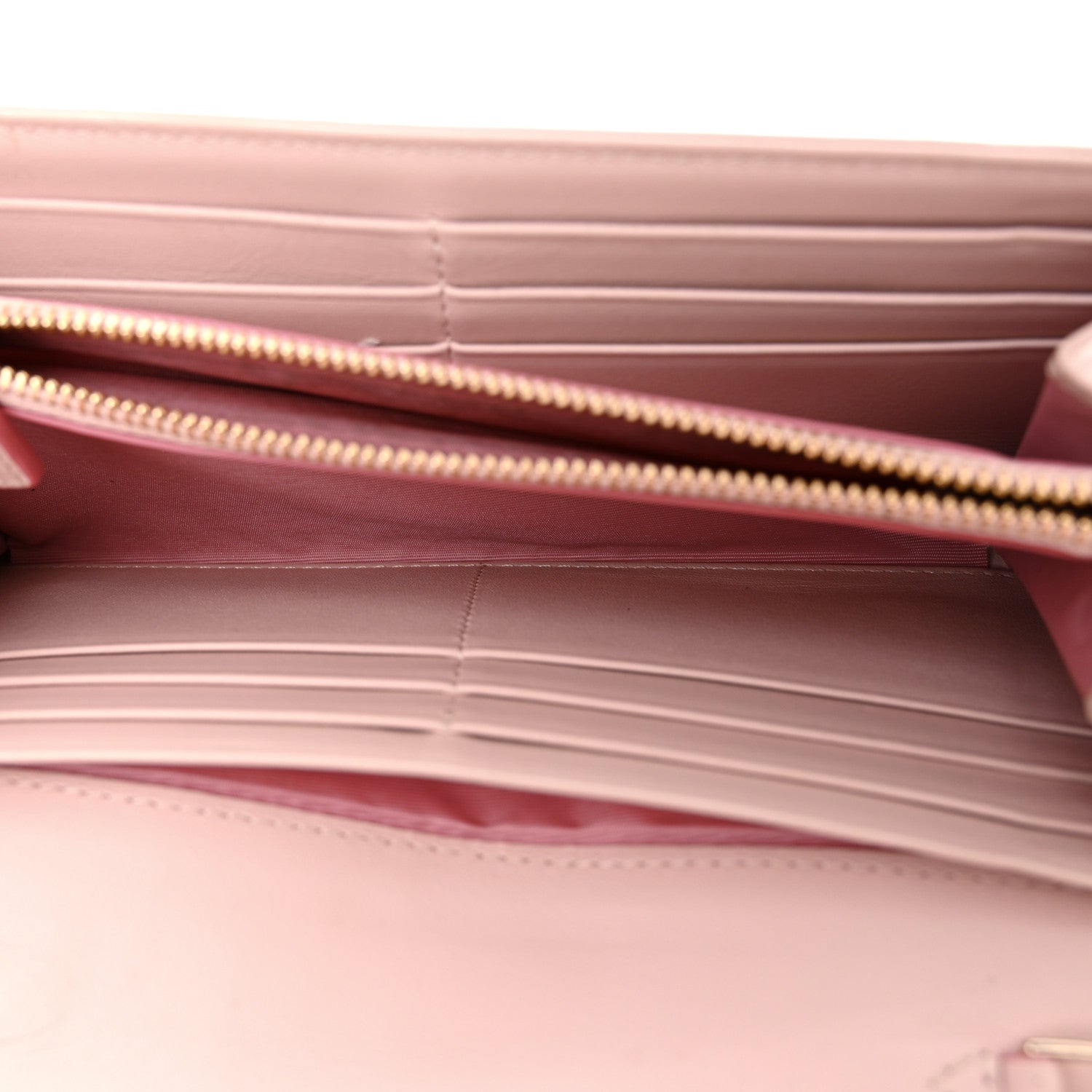MCM Visetos Large Patricia Wallet On Chain Soft Pink 6 of 14