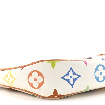 Louis Vuitton Monogram Multicolor Pochette Accessories White 10 of 12