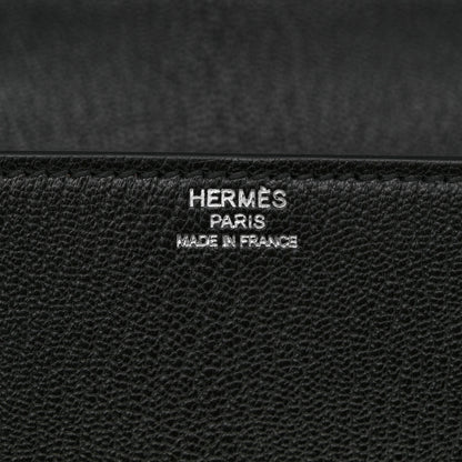 Hermes Chevre Chamkila Cinhetic Boxy Top Handle Bag Black 6 of 11