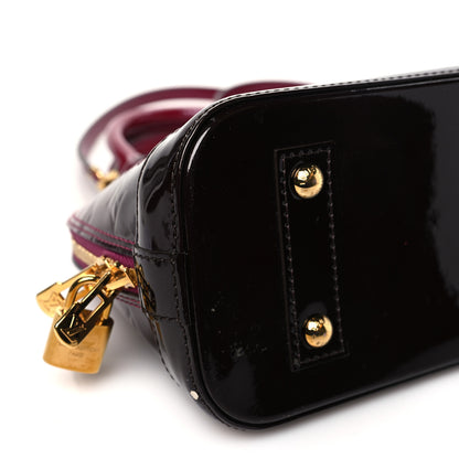 Louis Vuitton Vernis Degrade Alma BB Magenta 8 of 10