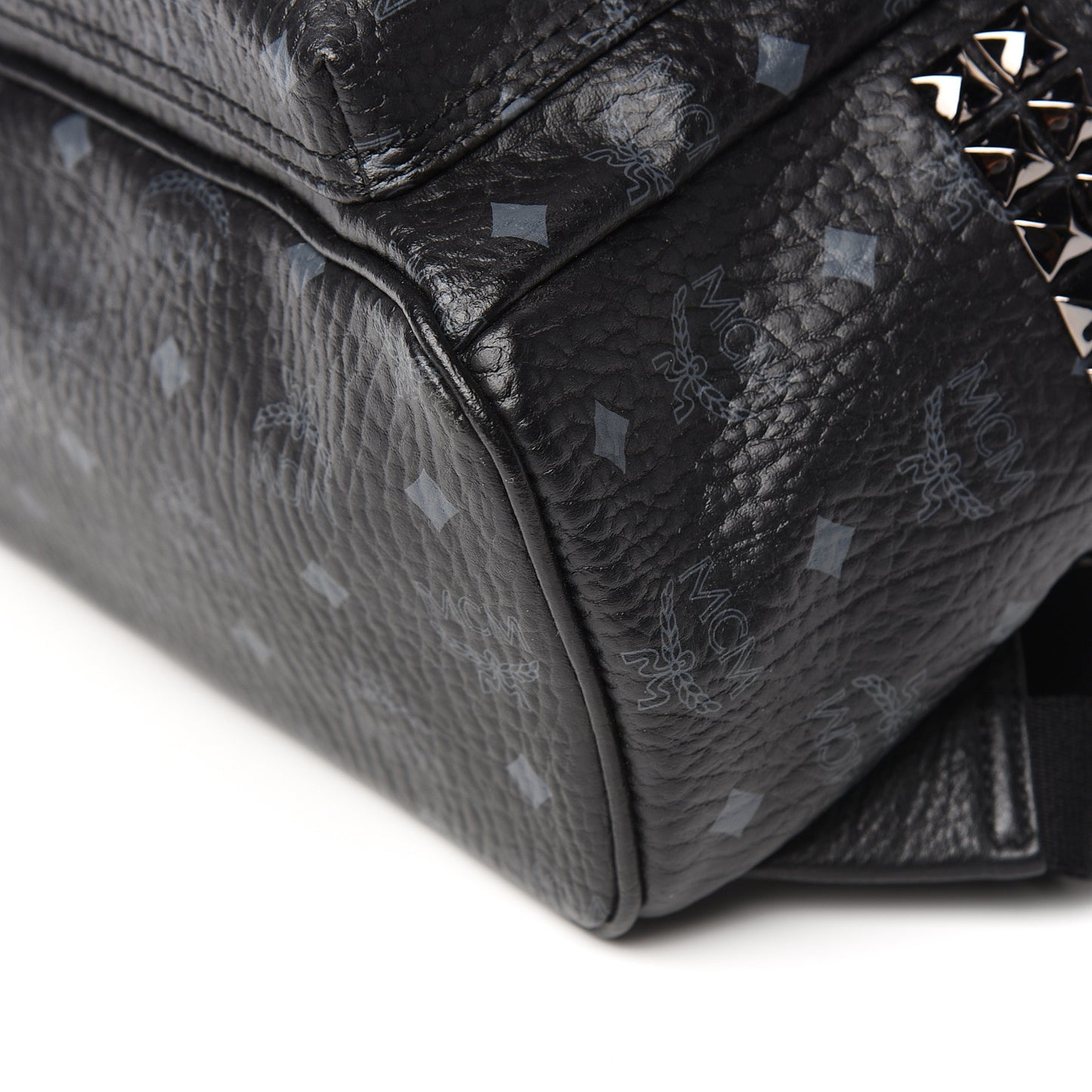 Visetos Small Side Stud Stark Backpack Black