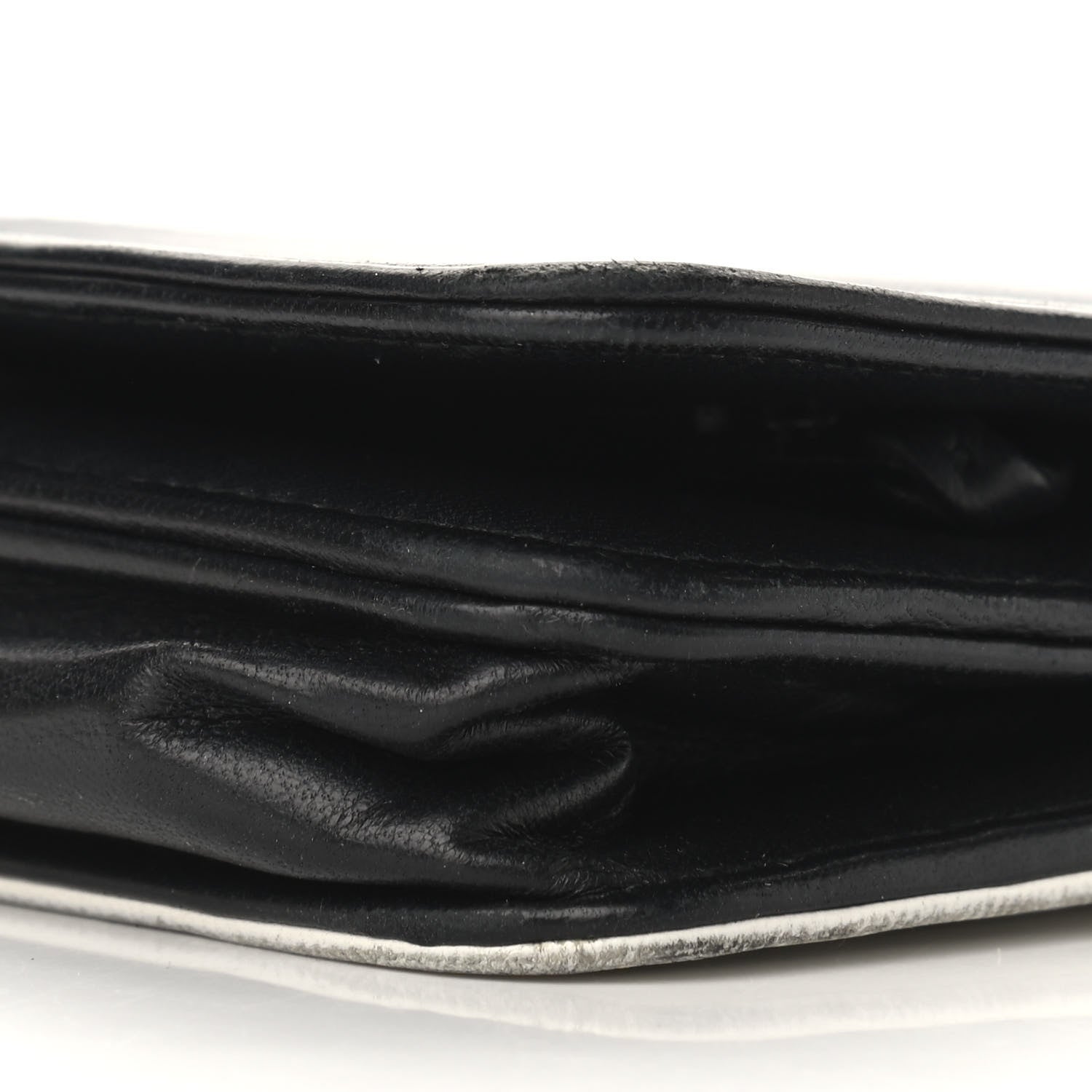 Chanel Lambskin Boy Wallet on Chain WOC So Black 10 of 17
