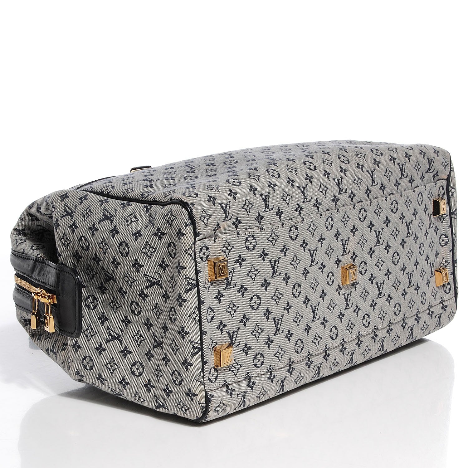 Louis Vuitton Mini Monogram Josephine GM Blue 4 of 7
