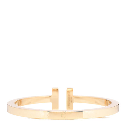 Tiffany 18K Yellow Gold T Square Bracelet 3 of 4