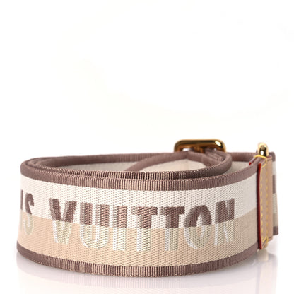 Louis Vuitton Jacquard Speedy Bandouliere 20 Shoulder Strap Beige 2 of 3