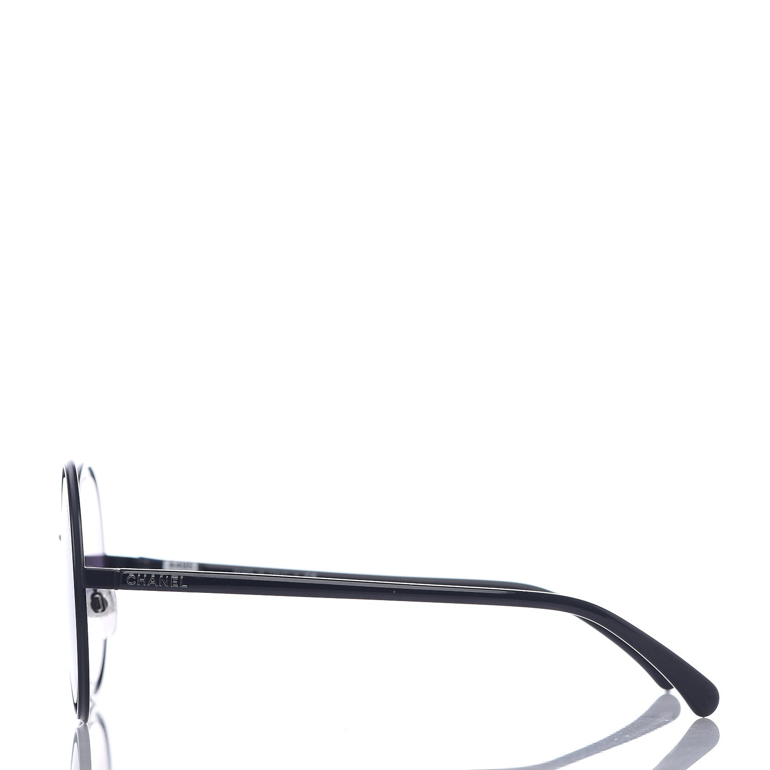 Chanel Round Sunglasses 4226 Black 3 of 7