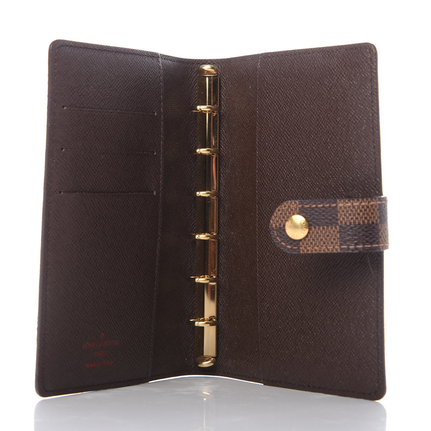 Damier Ebene Small Ring Agenda Cover