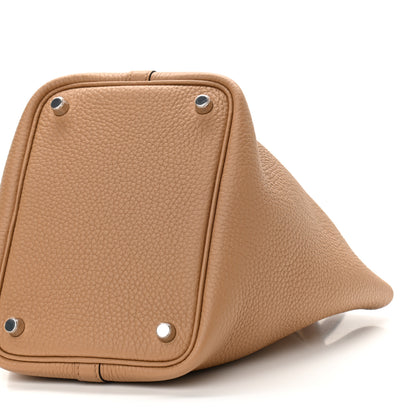 Hermes Taurillon Clemence Picotin Lock 18 PM Chai 9 of 10