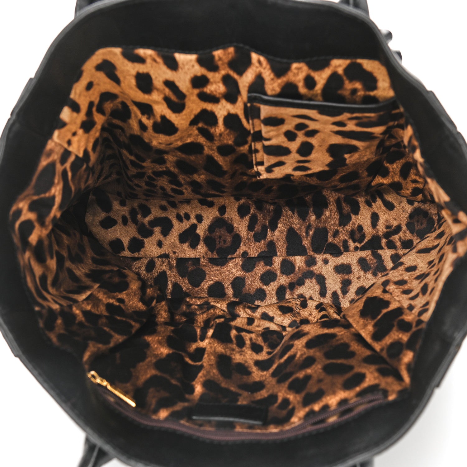 Dolce & Gabbana Calfskin Tote Black 5 of 12