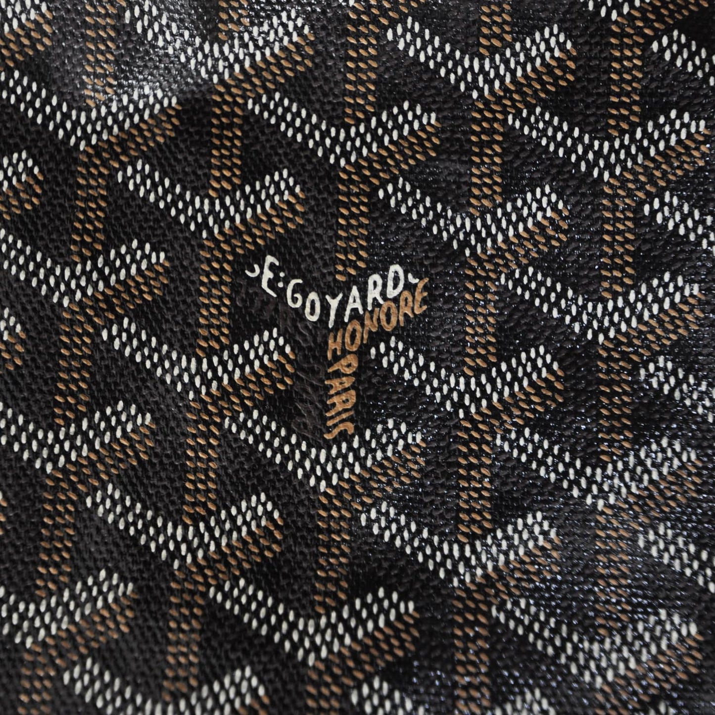 Goyardine Saint Louis GM Black Gold