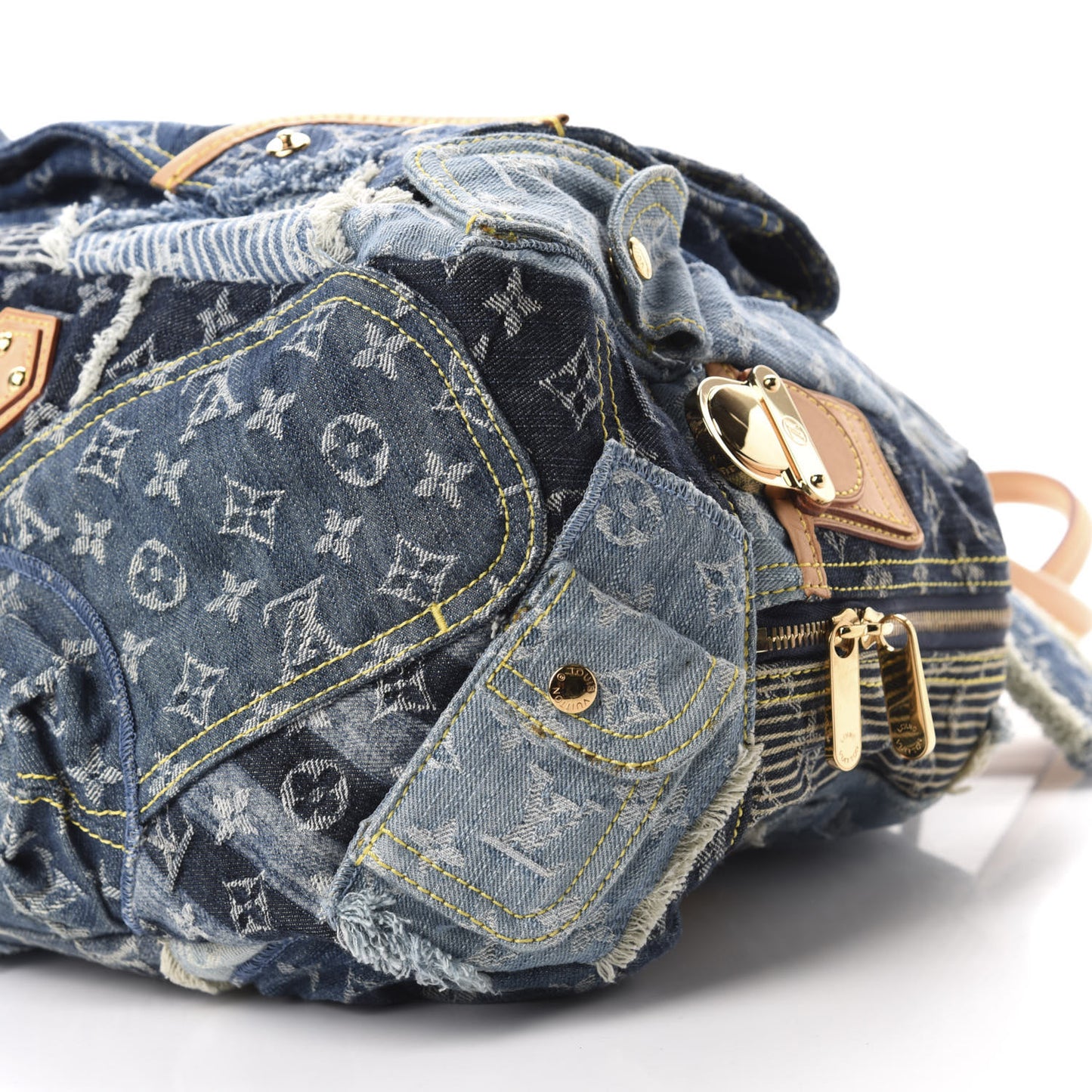 Denim Patchwork Bowly Blue